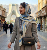 کیف دوشی قفل مدل لیزارد